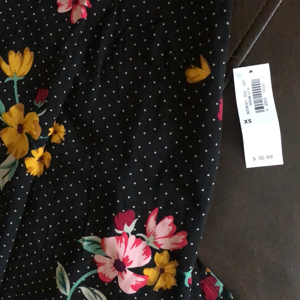 Old Navy Printed V-Neck Maxi Shift Dress New - Picture 5 of 5